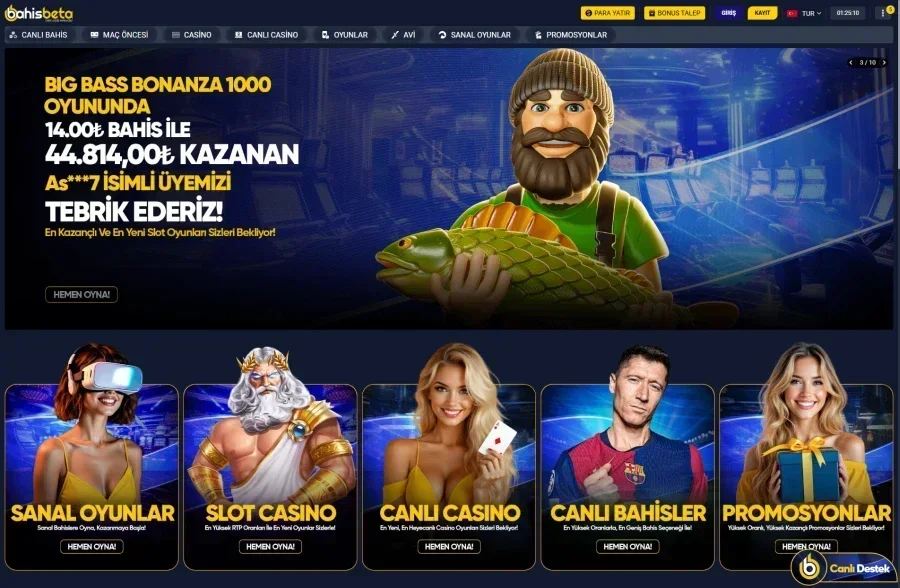 Bahisbeta ekran görüntüsü